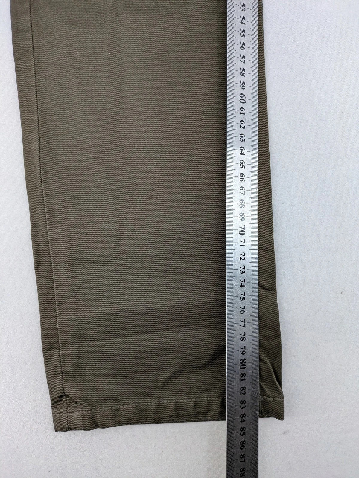 Rpmwest green slim fit chino pants 100% cotton classic button fly design