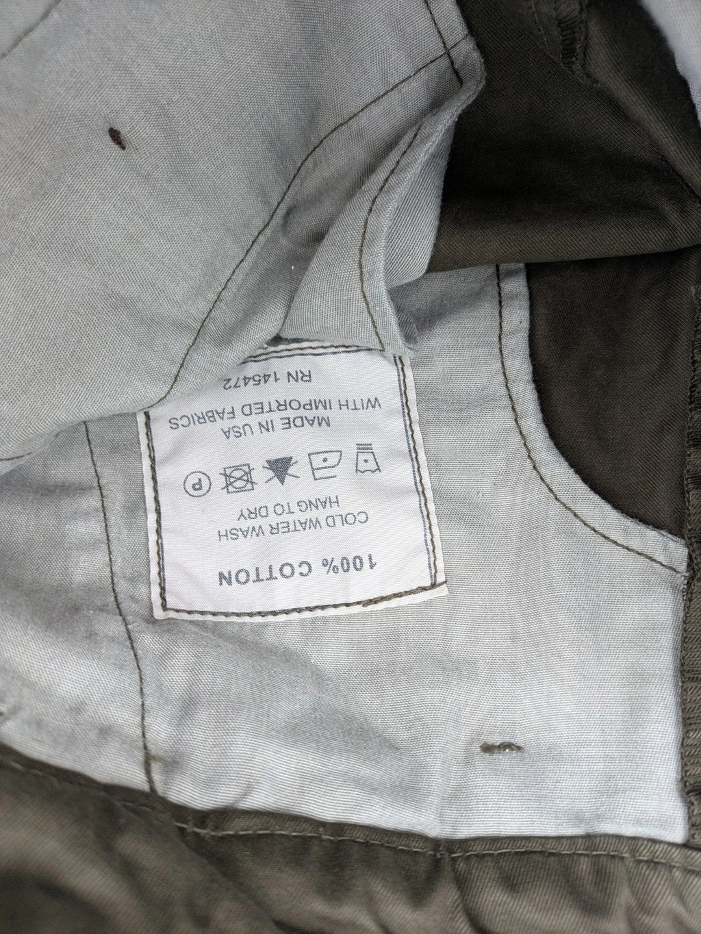 Rpmwest green slim fit chino pants 100% cotton classic button fly design