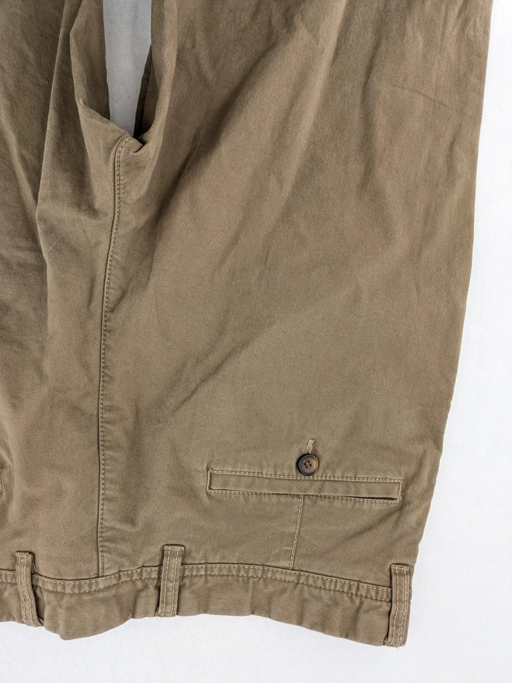 Franco beige chino pants cotton stretch classic design with zipper and button closure