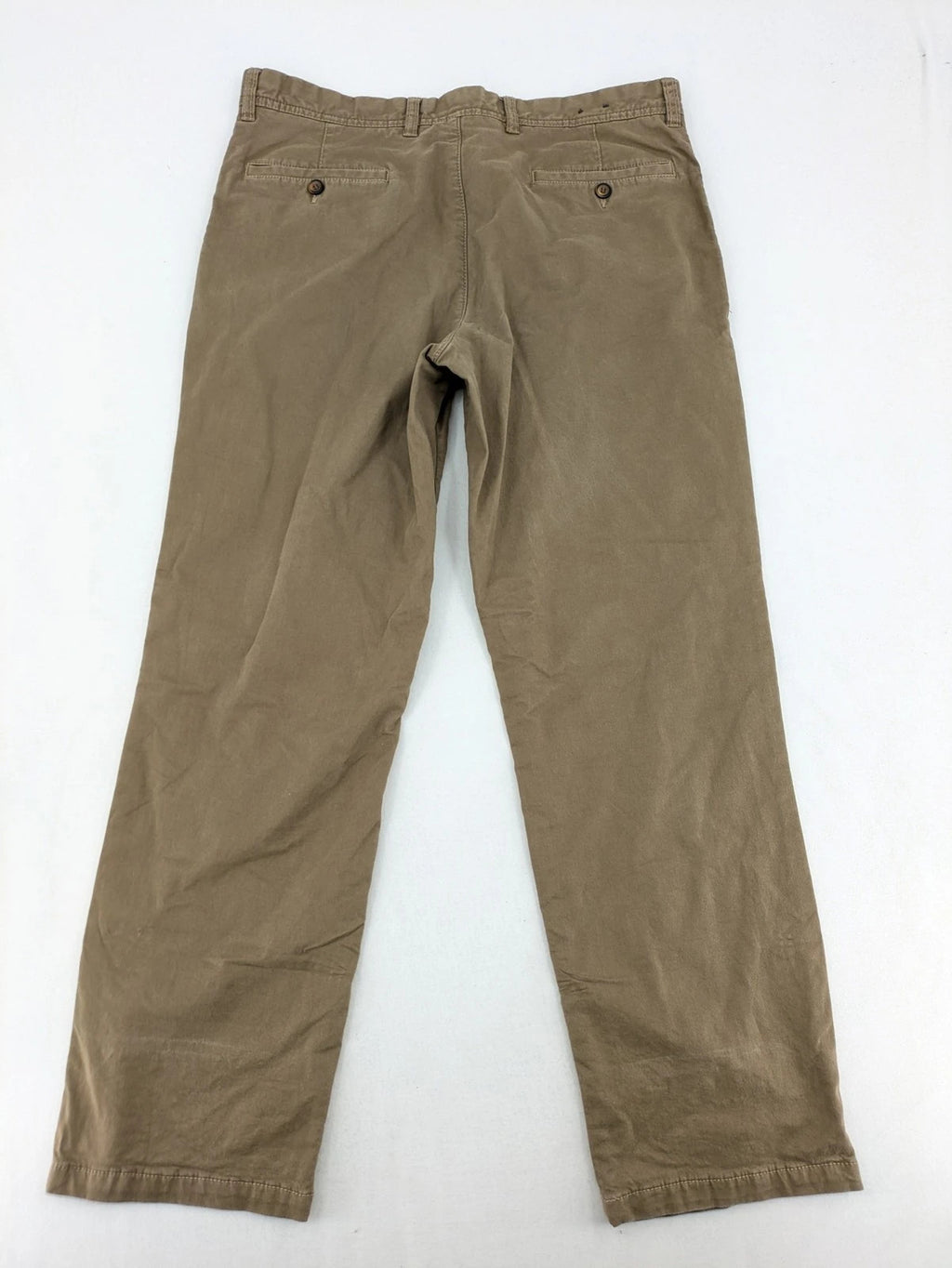 Franco beige chino pants cotton stretch classic design with zipper and button closure