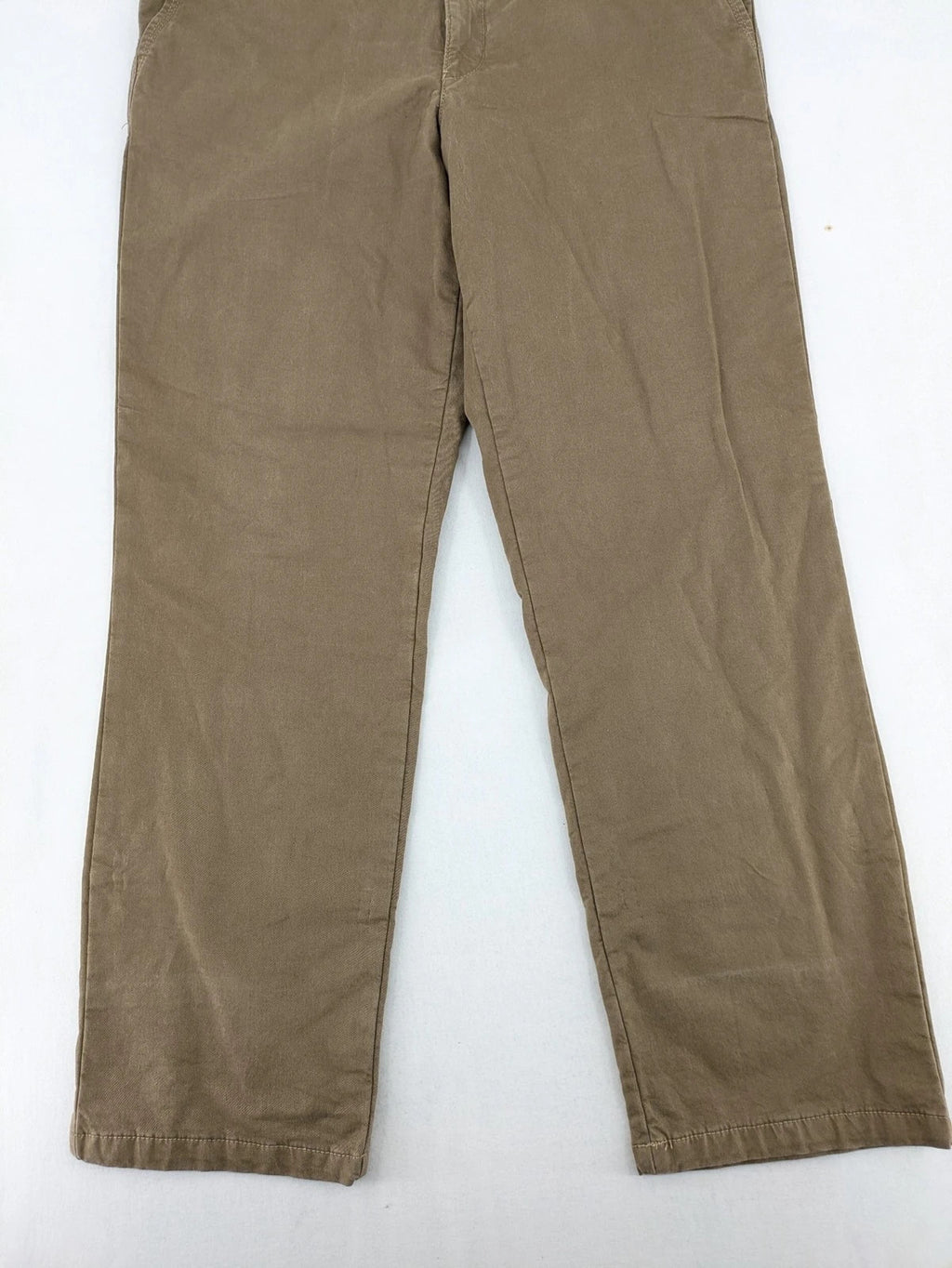 Franco beige chino pants cotton stretch classic design with zipper and button closure