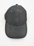 Polo black cap adjustable strapback classic design with embroidered logo and ventilation holes.