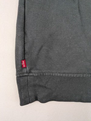 Levi's grey hoodie sweatshirt with prominent "Since 1873" logo on the chest.