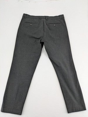 Zara pink trousers regular fit flat front design with secure zip closure.