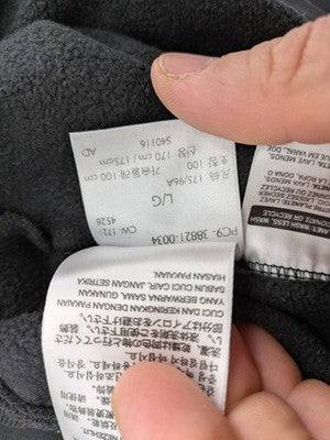 Levi's grey hoodie sweatshirt with prominent "Since 1873" logo on the chest.