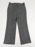 Buena Vista beige pants classic herringbone pattern wool silk blend with stretchy waistband
