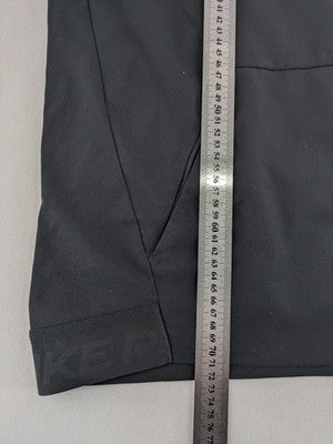 Nike Pro grey hoodie with Dri-FIT technology, full zip, and subtle swoosh logo.