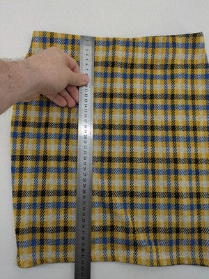 FB Sister co-ords multi-coloured checkered pattern crop top and mini skirt set.