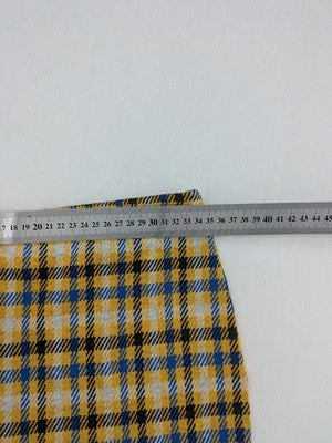FB Sister co-ords multi-coloured checkered pattern crop top and mini skirt set.