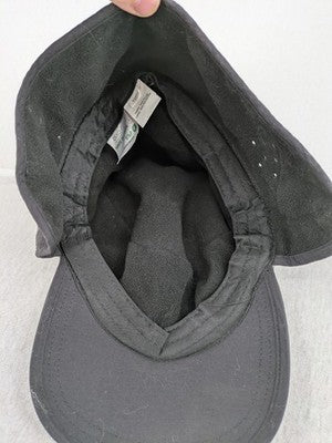 DHL green winter cap with reflective logo, ear flaps, and soft fleece lining.