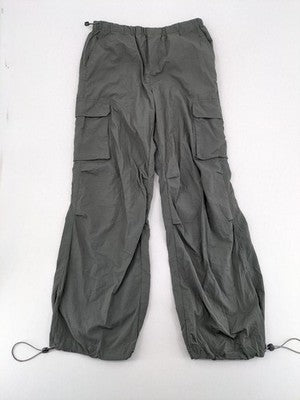 Redial cargo pants khaki green lightweight nylon with adjustable features and baggy fit