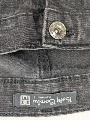 Betty Barclay Elements grey straight jeans with faded wash and soft cotton blend material.