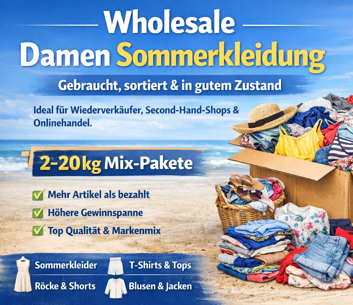 Perfekt white women's apparel mix, assorted styles, good condition, suitable for resale.