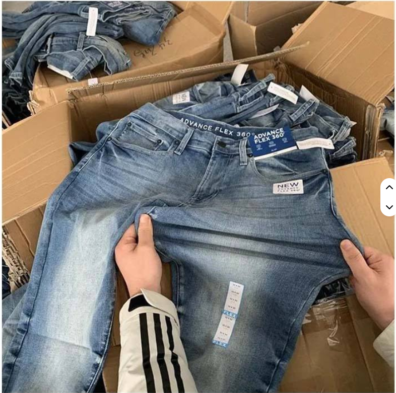 perfekt multi jeans assorted styles and washes, quality A/B, suitable for resale