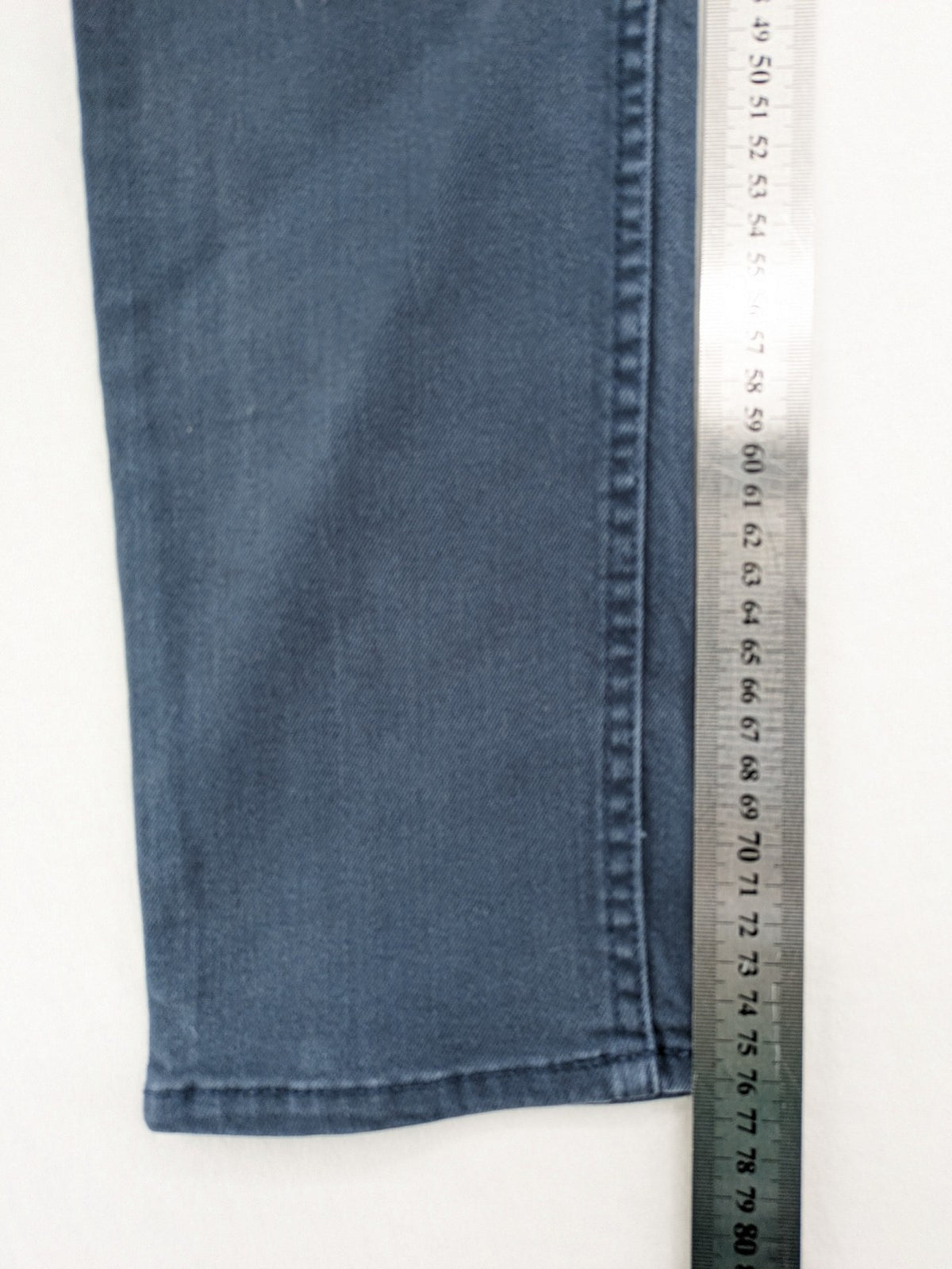 H&M skinny fit jeans blue classic 5-pocket design stretch denim material