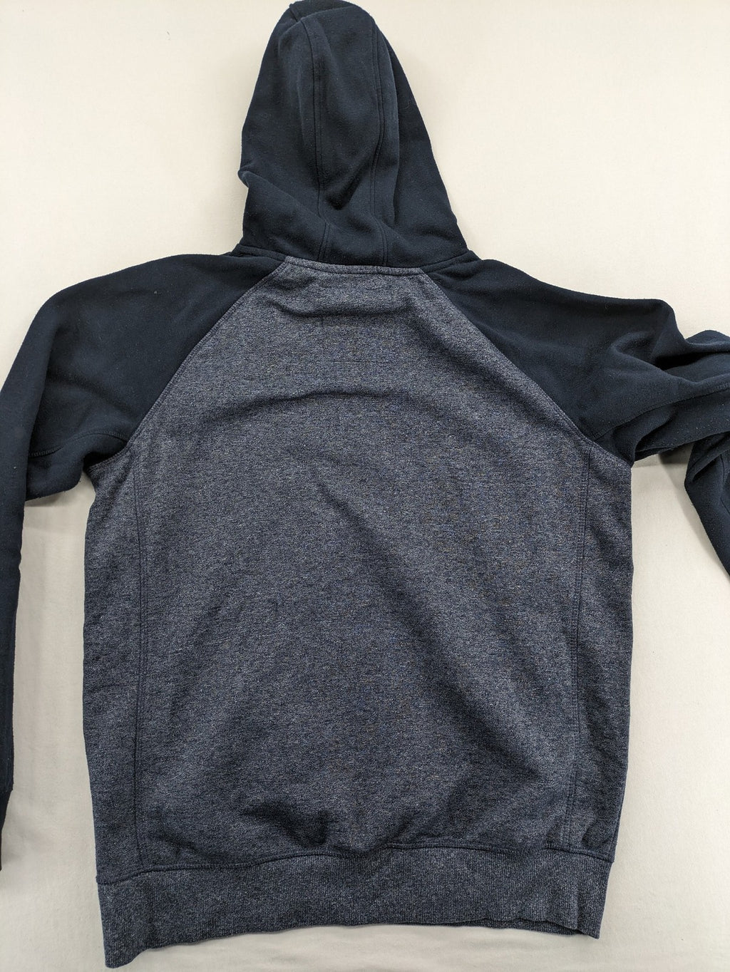 Tokyo Laundry orange zip-through hoodie with vintage graphic print and contrasting hood lining.