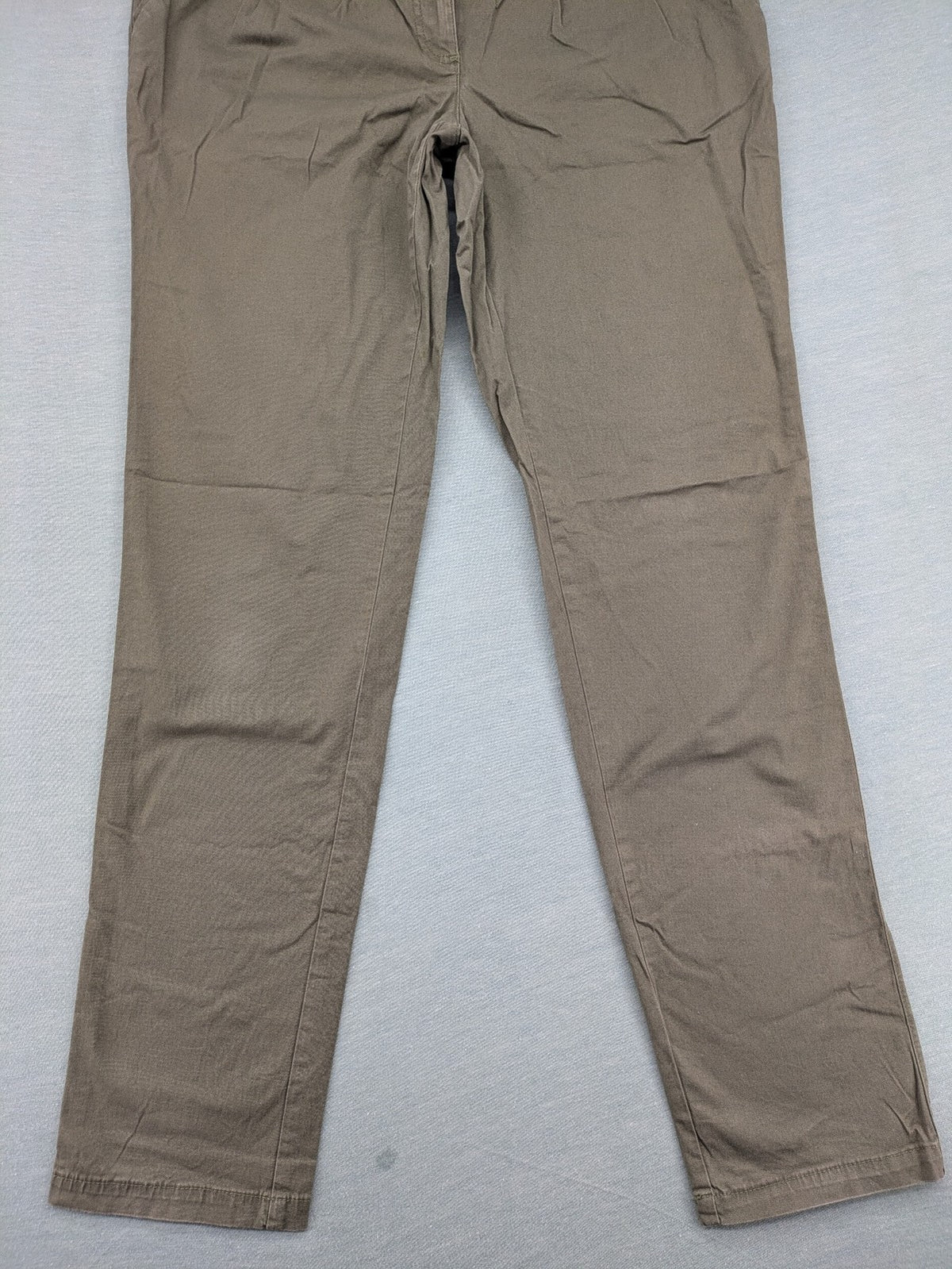 bpc bonprix collection khaki pants with front pleats and classic chino cut