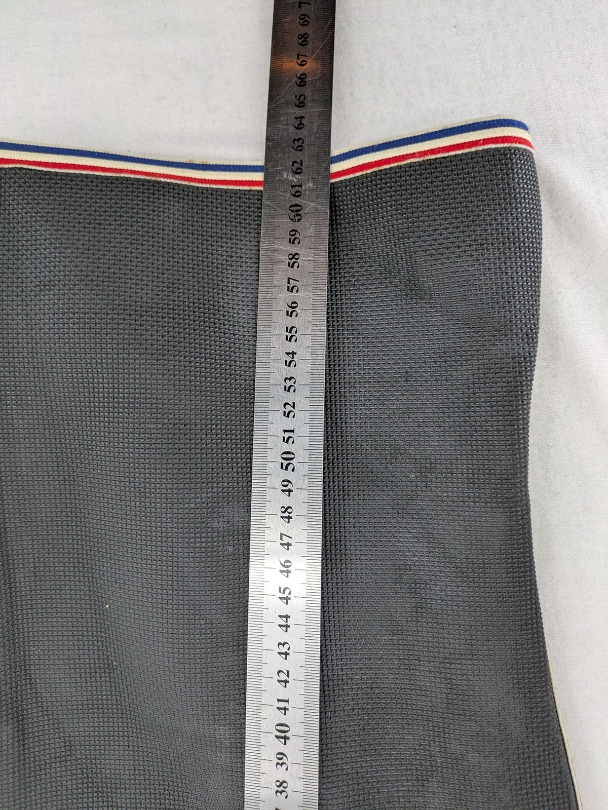 Camaro vintage jacket multi-colour with striped accents and structured body.