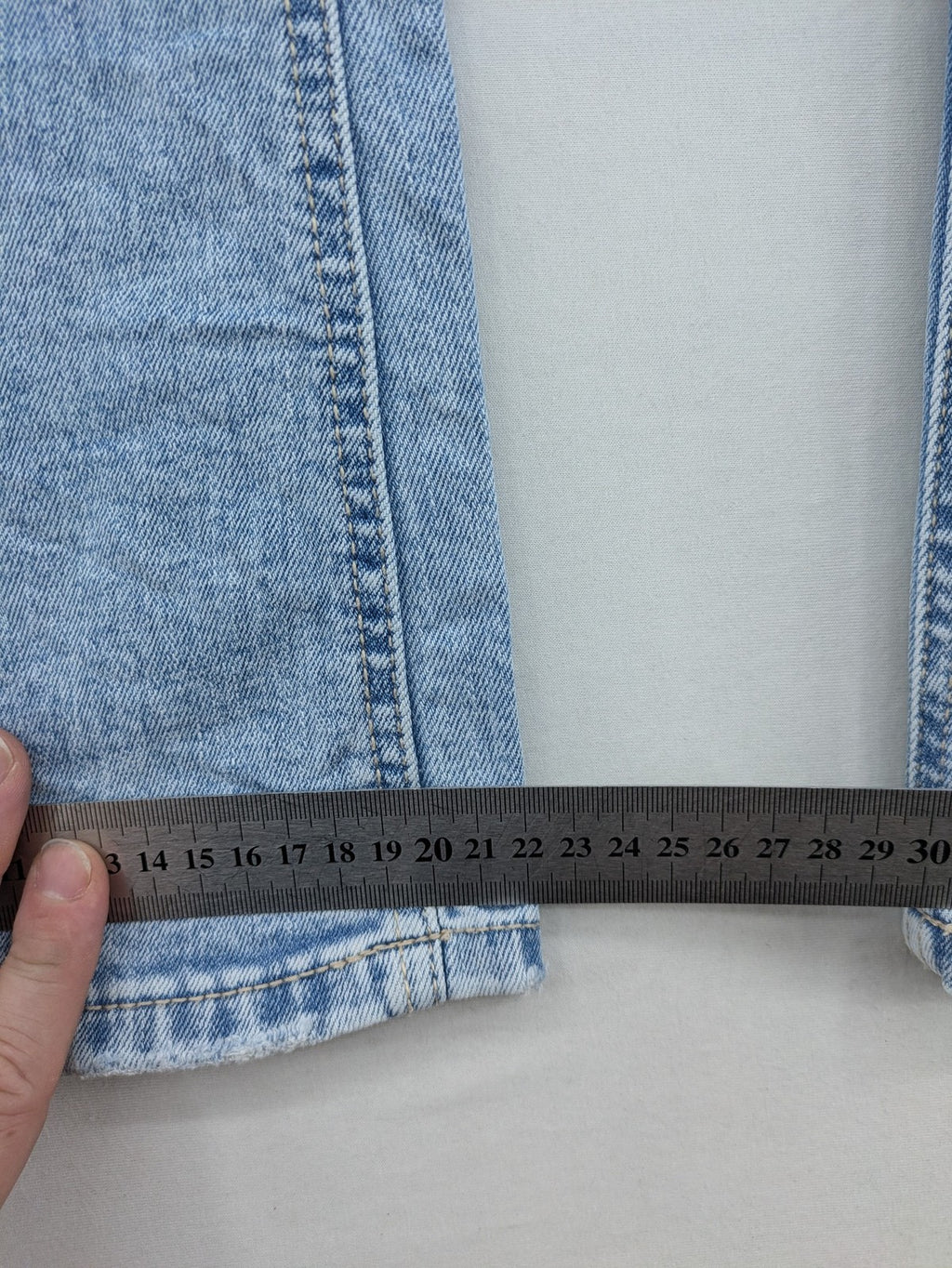 Pimkie blue flared jeans classic 5-pocket design comfortable stretch denim