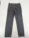 Shame black straight jeans W34 L32 washed denim 5-pocket style regular fit