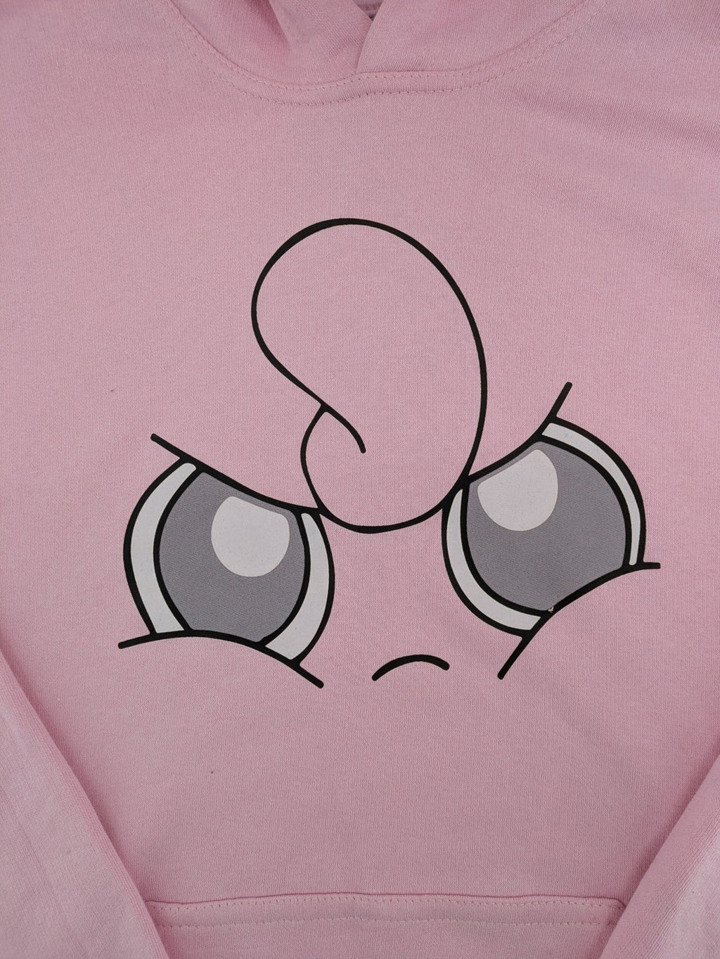 Pokémon multi knit jumper pink Pummeluff graphic, adjustable hood, kangaroo pocket.