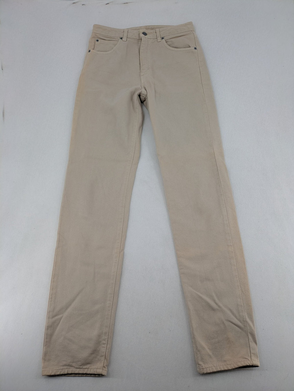 Edwin straight jeans beige 5-pocket design made from durable cotton