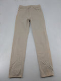 Edwin straight jeans beige 5-pocket design made from durable cotton