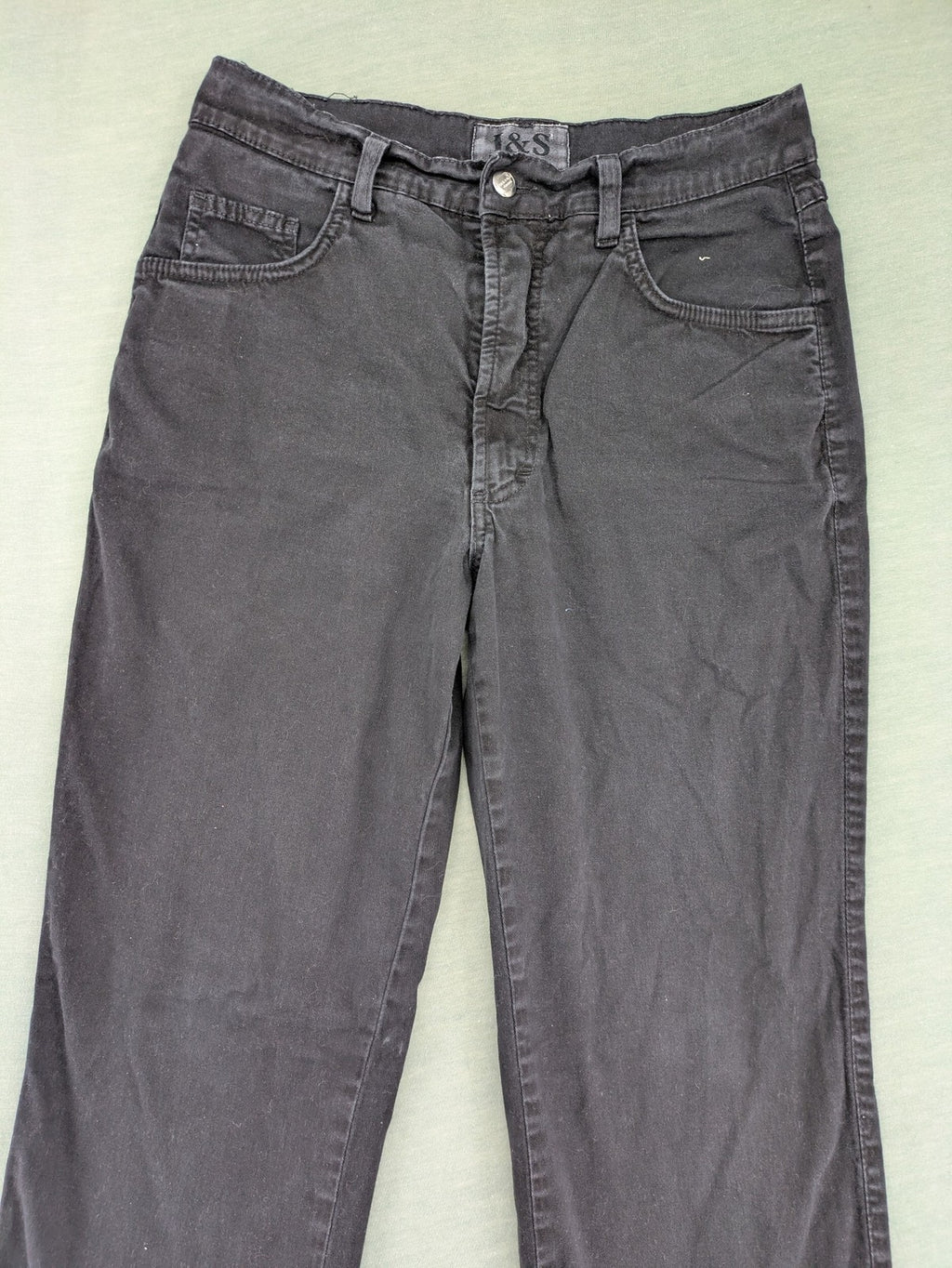 Jack & Sons grey straight jeans with classic 5-pocket design and cotton-elastane blend.