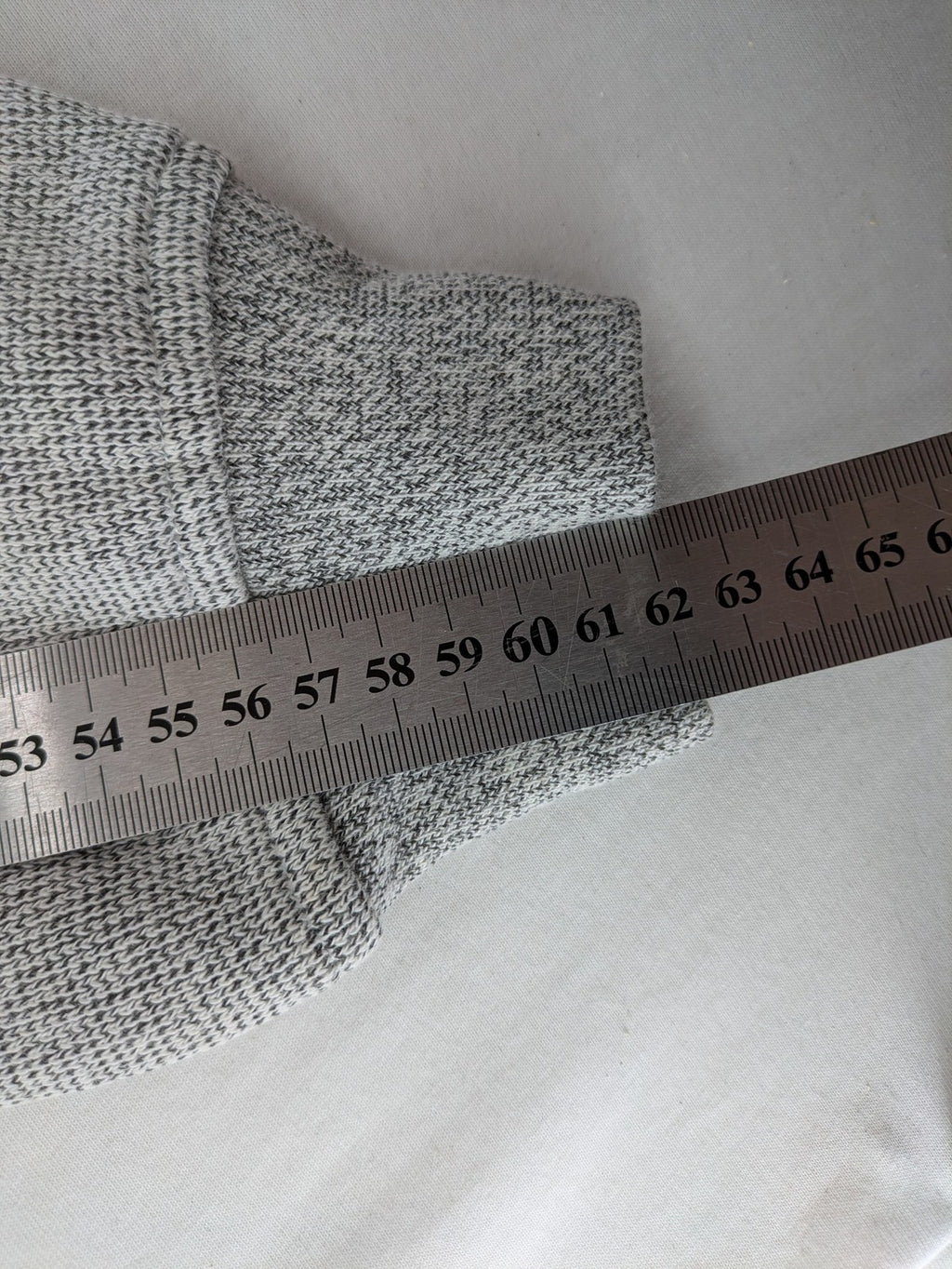 Danilo turtle neck jumper grey melange with black zipper and ribbed cuffs.