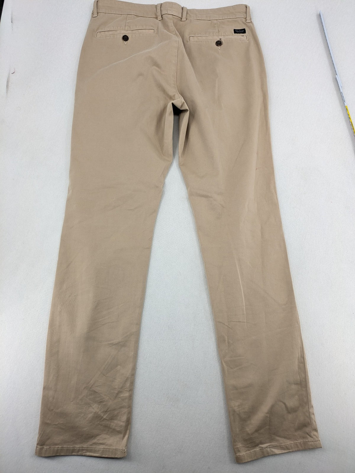 Paul Hunter beige chino pants Oscar Regular Fit cotton with stretch material.