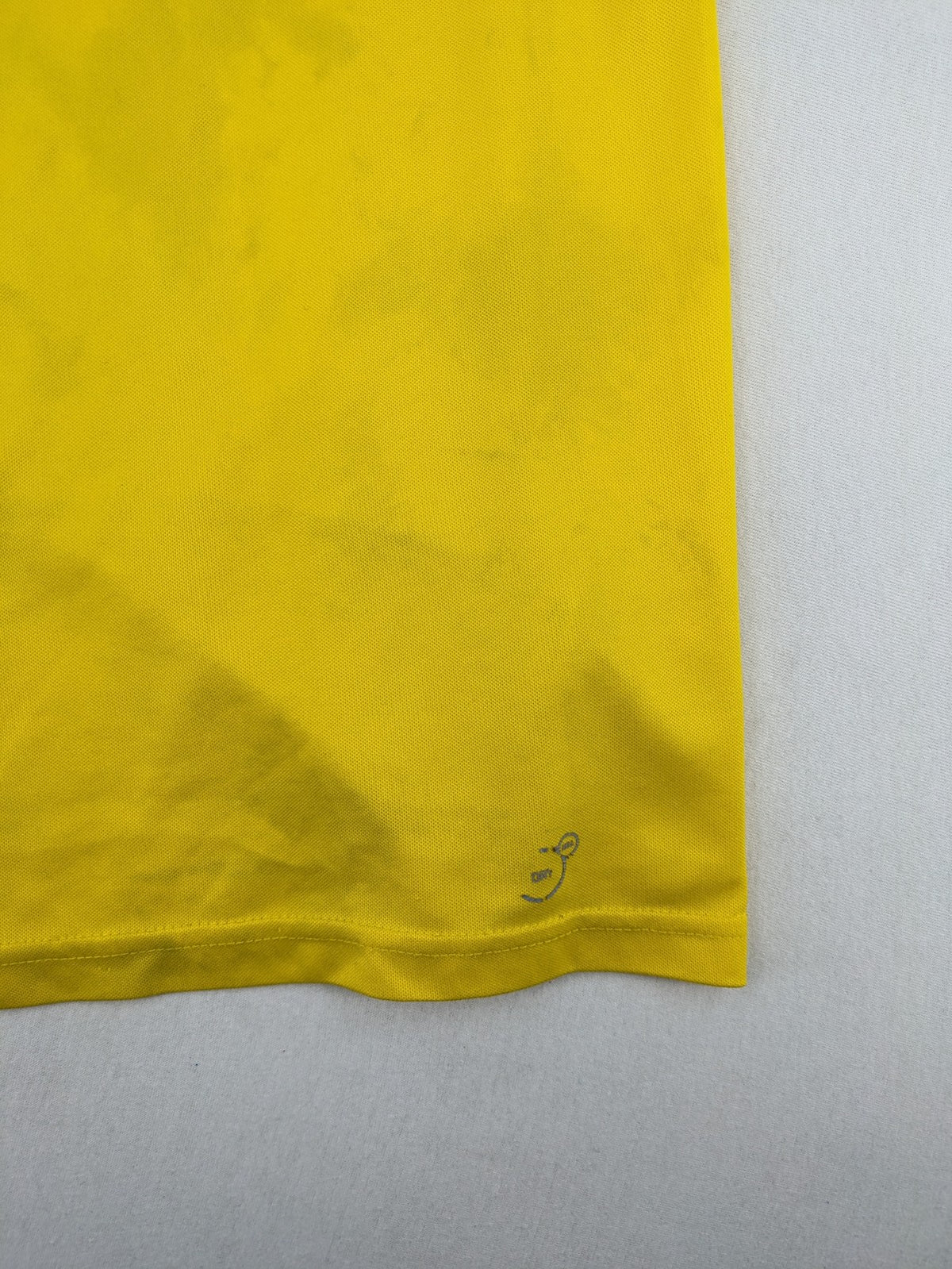 Puma black and purple soccer uniform with yellow accents, Reus #11, "Derbysieger 2015" print.