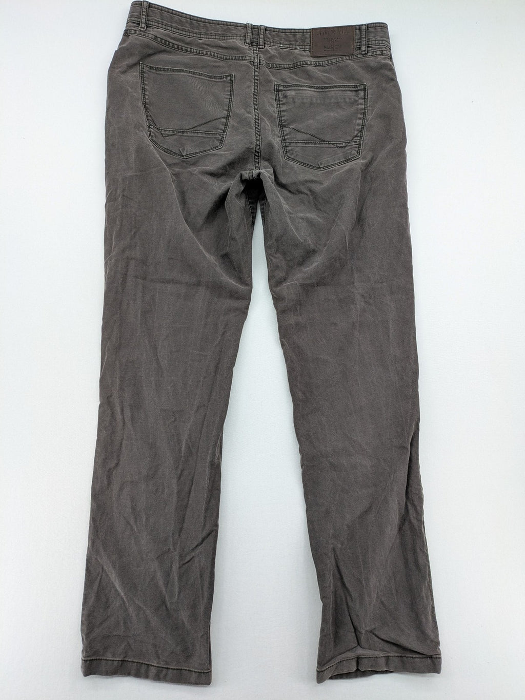 BRAX grey chino pants classic 5-pocket style stretch cotton blend