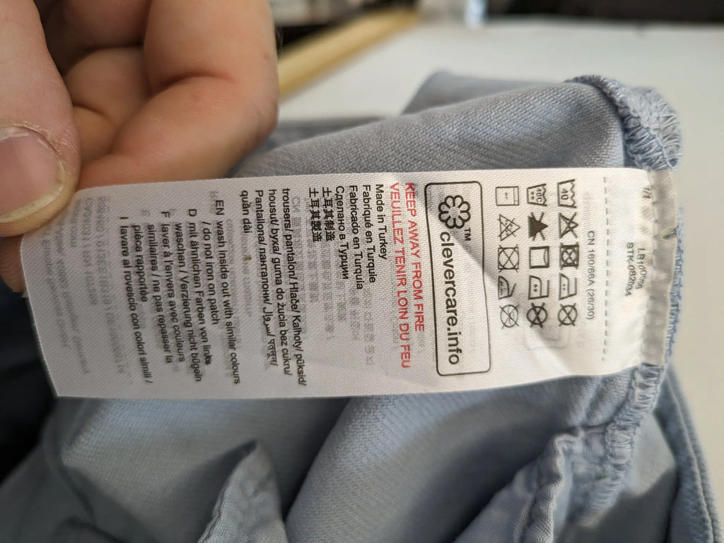 Esprit blue mom fit jeans high waist 5-pocket design with original tag.