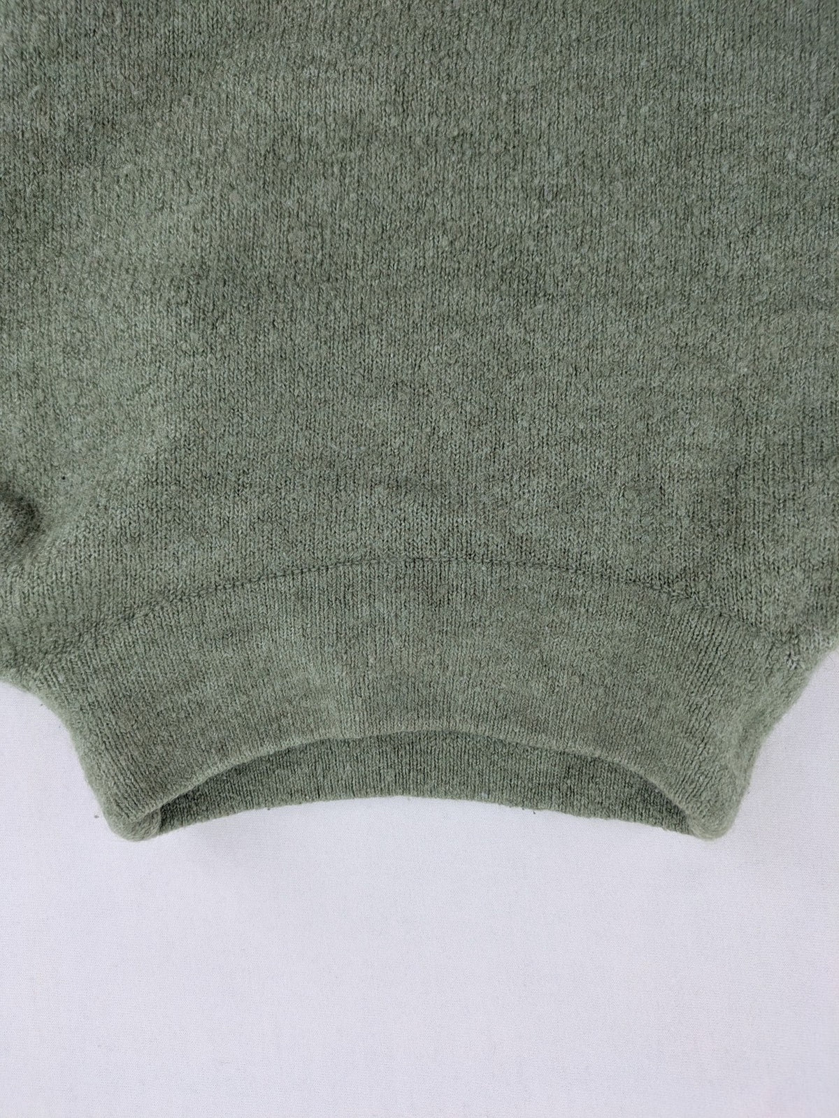 up2 fashion green turtle neck jumper soft knit high-low hem with side slits