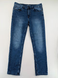 Zerberus blue straight jeans classic five-pocket design premium denim stretch material