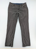 BRAX grey chino pants classic 5-pocket style stretch cotton blend