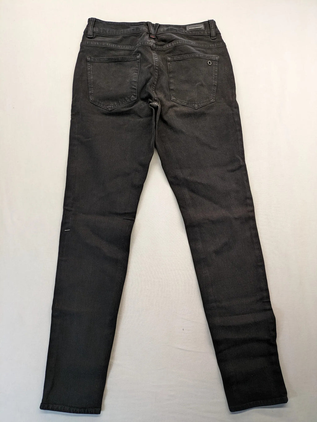 s.Oliver grey super skinny jeans with medium rise and stylish washed finish