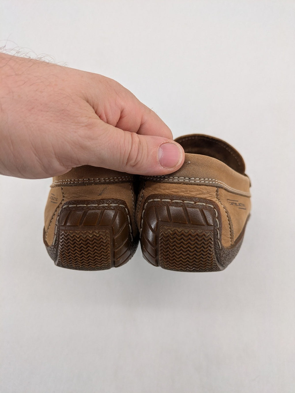 camel active brown deck shoes soft suede slip-on design with durable rubber sole