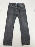 Blueridge grey straight jeans classic 5-pocket design cotton with button closure