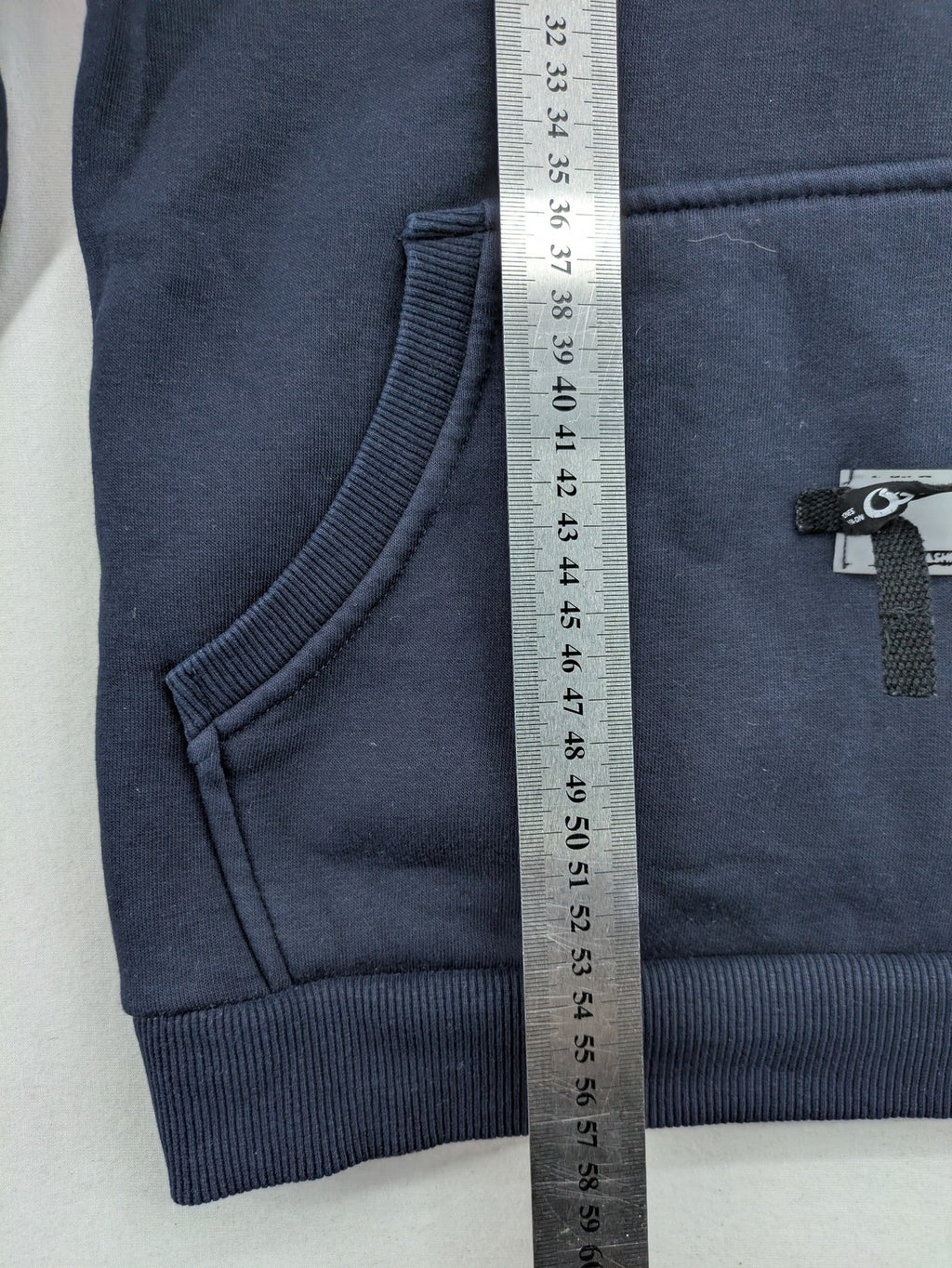 Bahamax zip-through hoodie grey with green hood, "Life To Short" print, and unique sleeve embroidery.