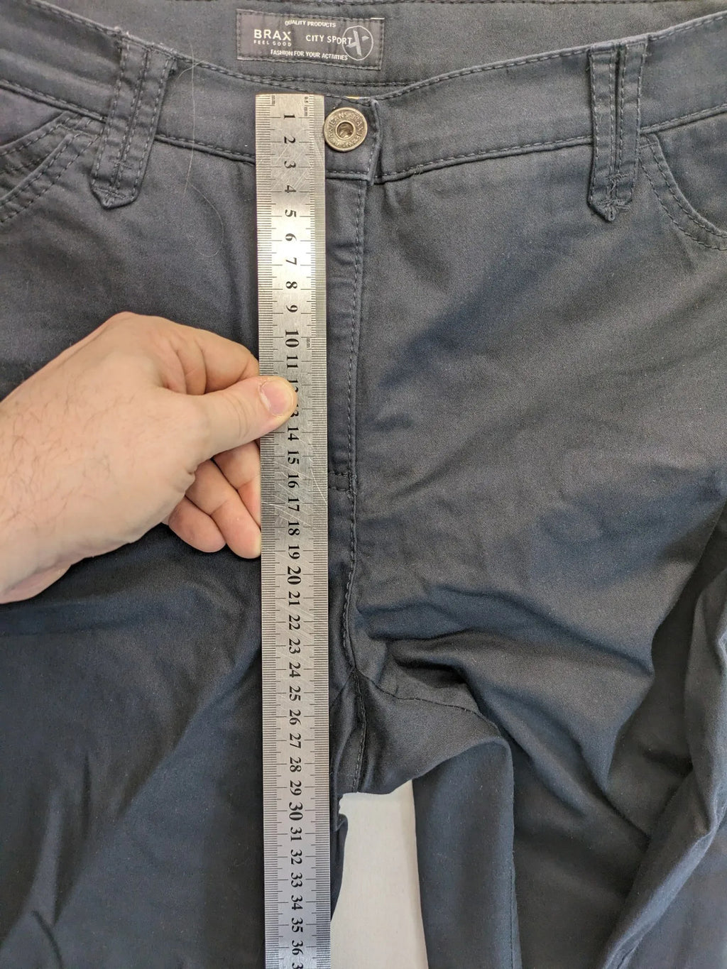 BRAX pink pants 5-pocket design cotton stretch material