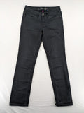 Tom Tailor black straight jeans classic 5-pocket style with button detail