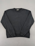 Armedangels black turtle neck jumper with embroidered logo, made from 100% organic cotton.