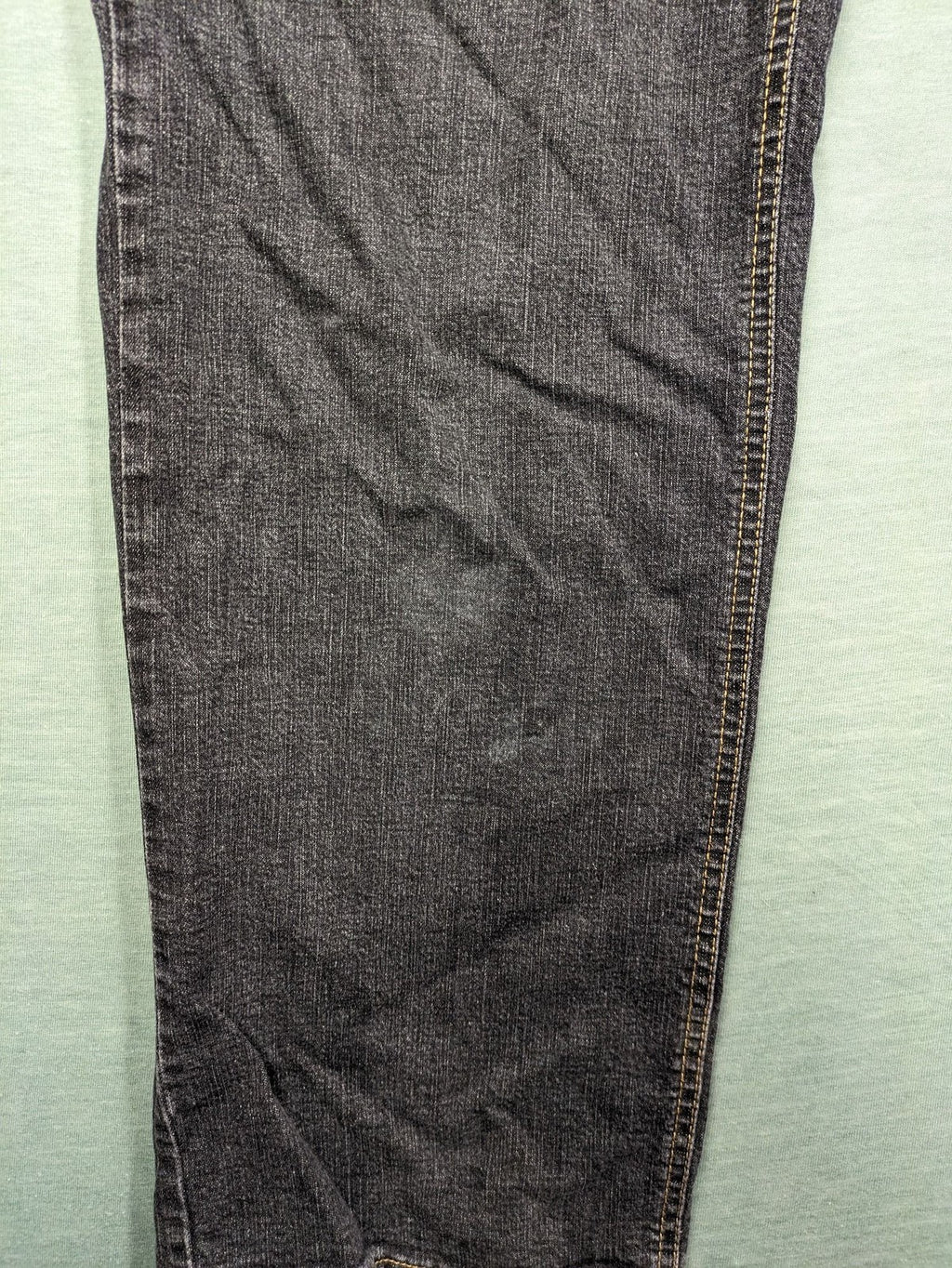 Paddock's straight jeans dark wash grey cotton-stretch denim with classic straight leg design.
