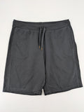 Crivit black sweatshorts cotton blend with elastic waistband and side pockets.