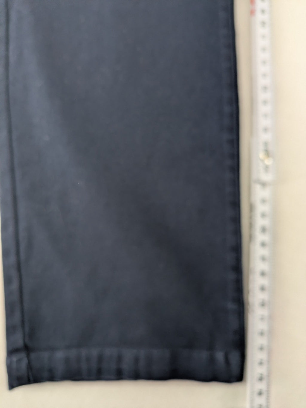Keystone Apparel navy chino pants slim fit organic cotton with classic design.