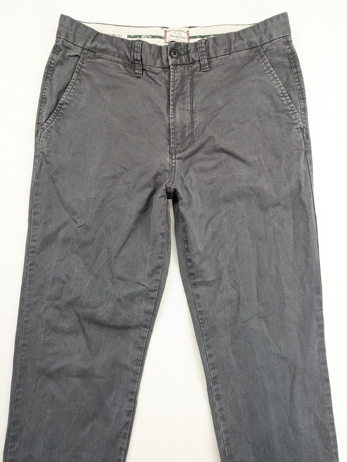 Jack & Jones pink chino pants regular fit cotton with classic design and logo.