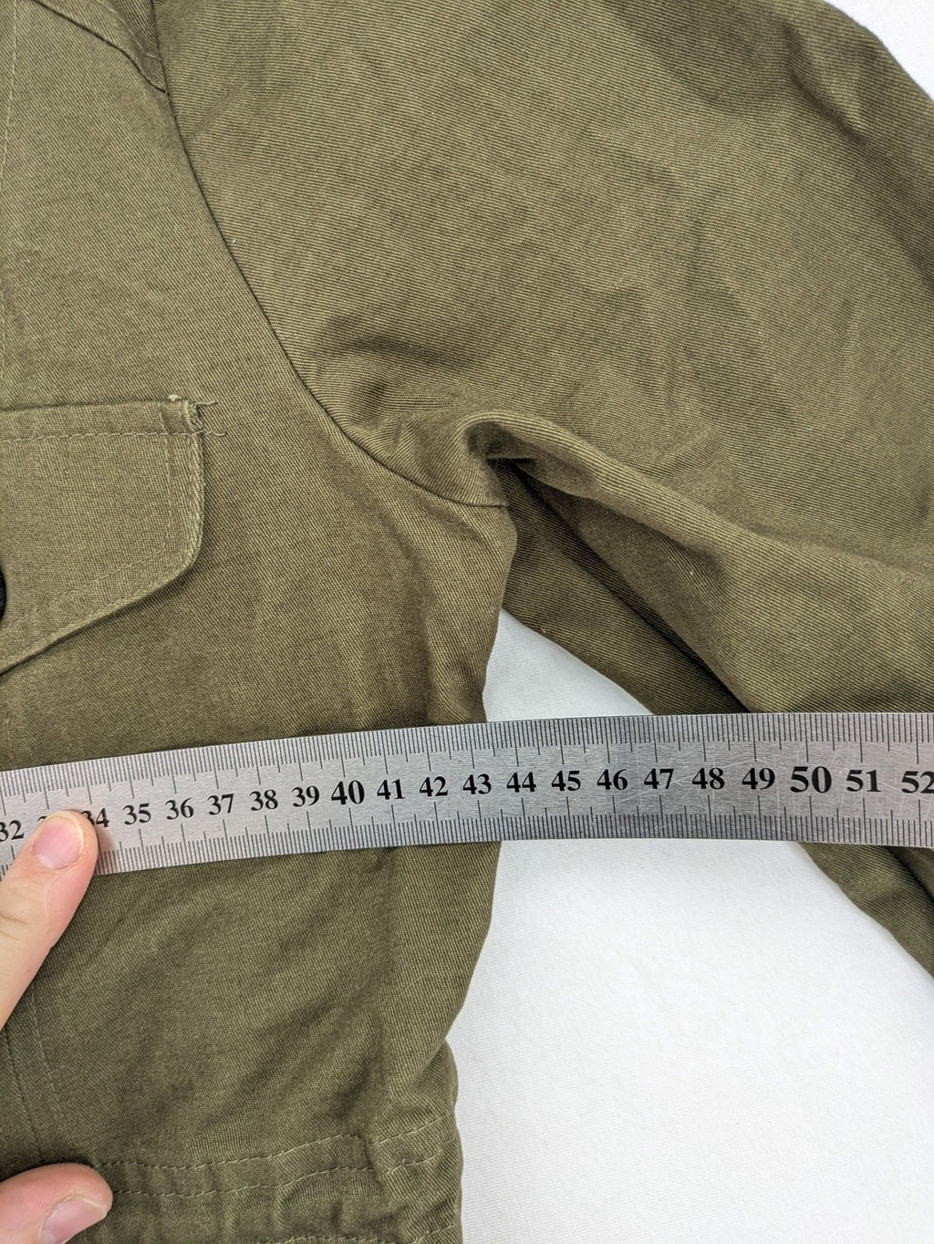 MyHailys green military jacket cotton with embroidered tiger and floral details.