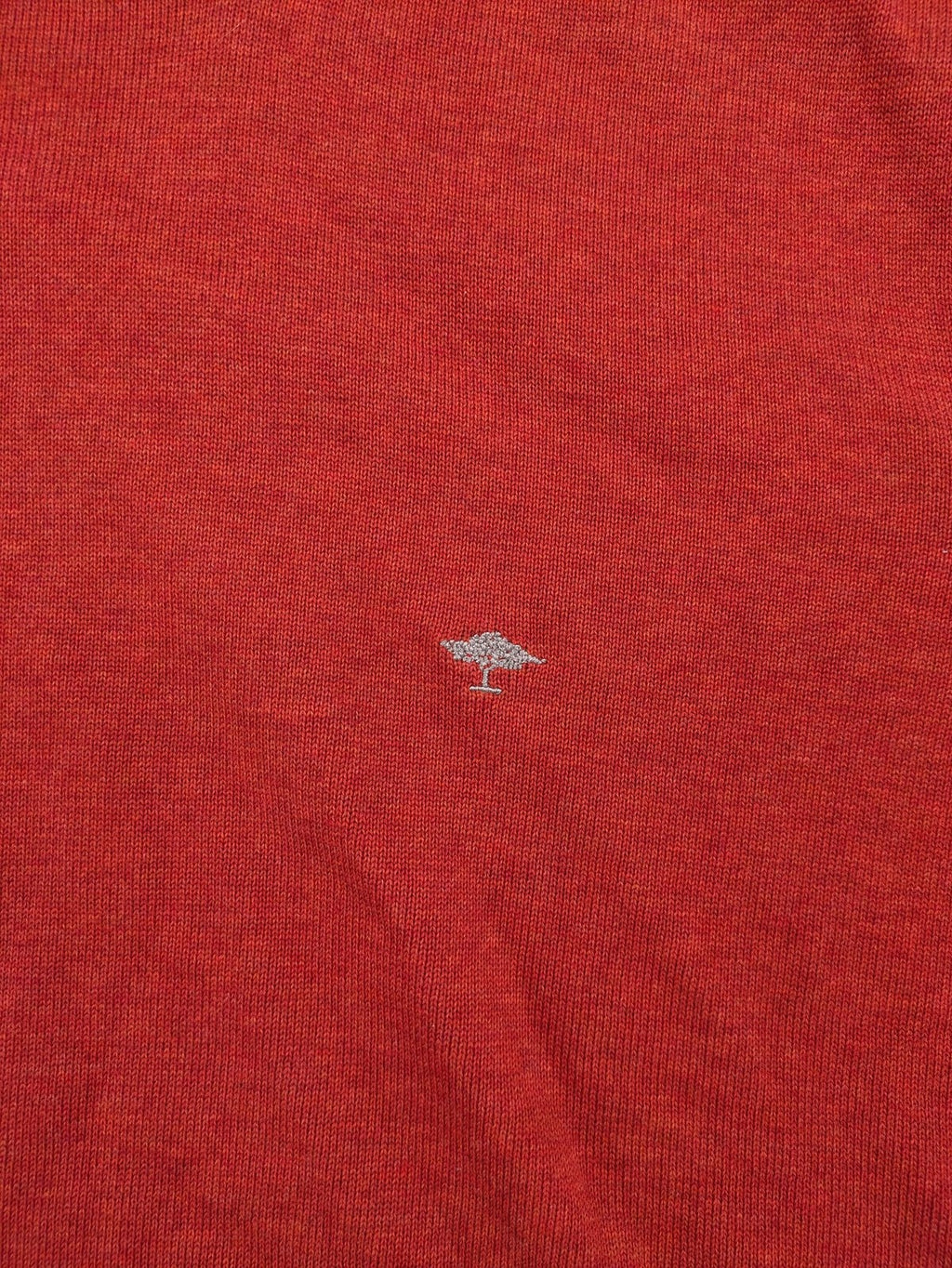 Fynch-Hatton orange turtle neck jumper fine knit classic design premium cotton.