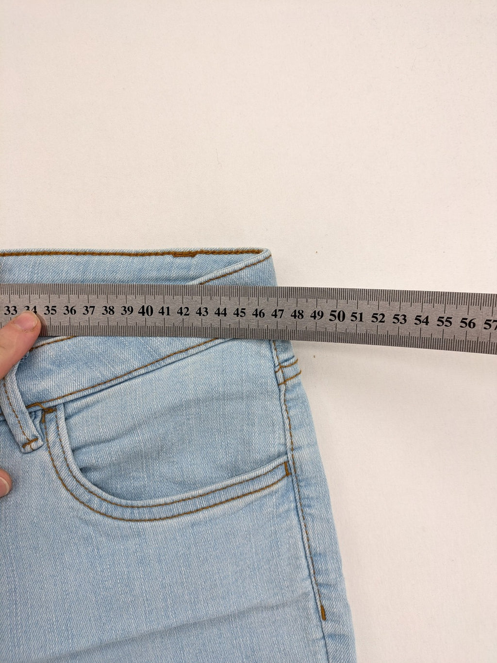 john baner blue skinny jeans classic 5-pocket design comfortable stretch denim